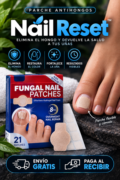 NailReset™ Parche Antifúngico para Hongos