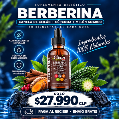 BerbeVita™ Gotas Líquidas Berberina