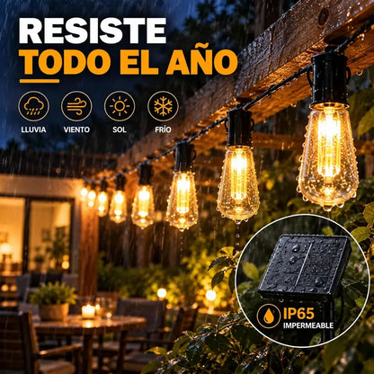LUMIRA™ Guirnalda Solar 10M 10 Ampolletas